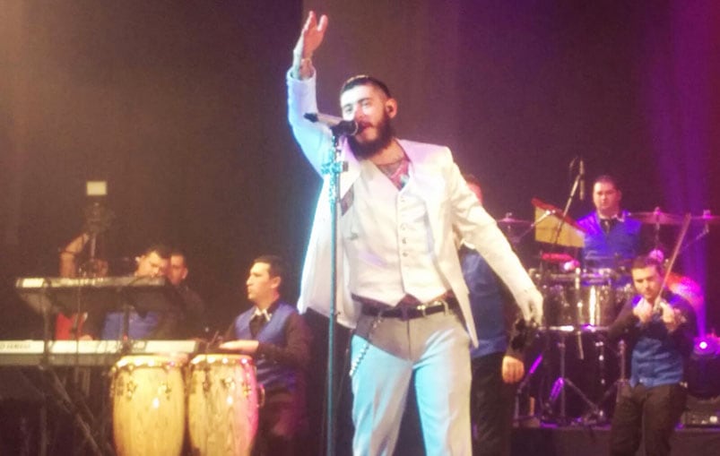 Ulises Bueno comenzó la conquista de Buenos Aires en el Gran Rex. Foto: Silvia Pérez Ruiz.