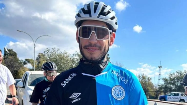 Ulises Bueno cumplió su promesa a la Virgen de Alta Gracia.