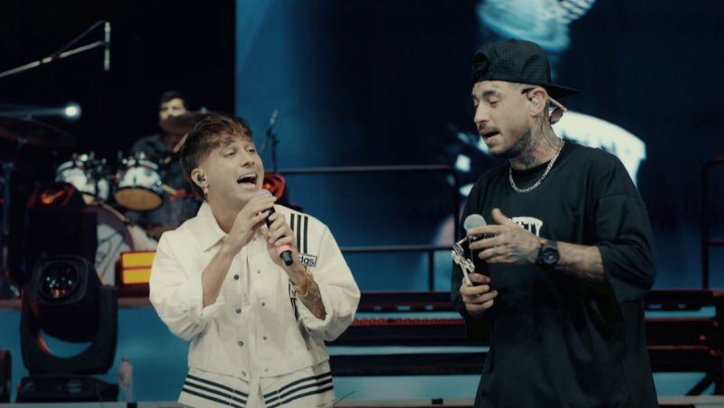 Ulises Bueno estrenó una nueva canción junto a Joaco Martín.