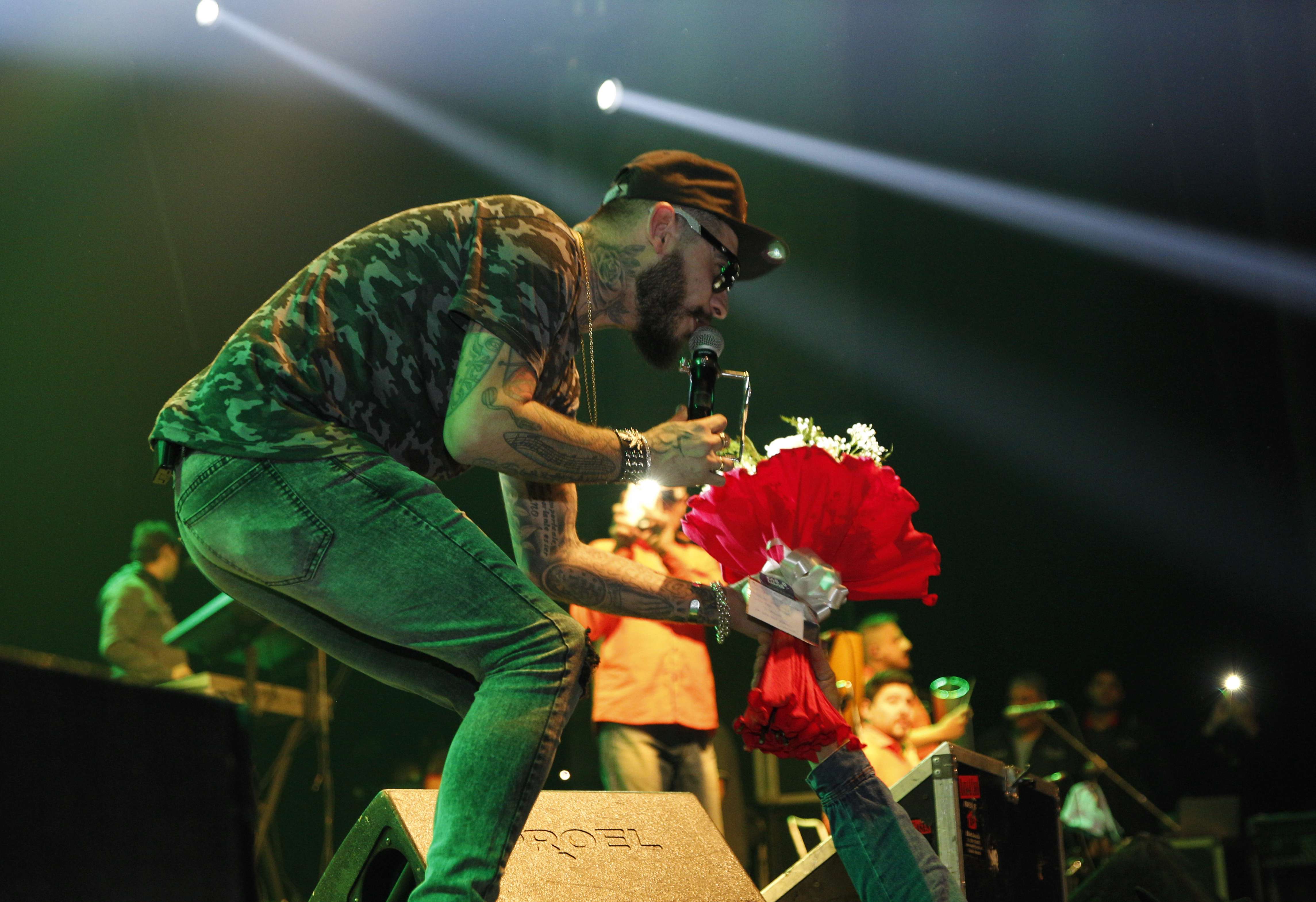 Ulises Bueno repletó la Plaza de la Música. Foto: Nicolás Potenza.