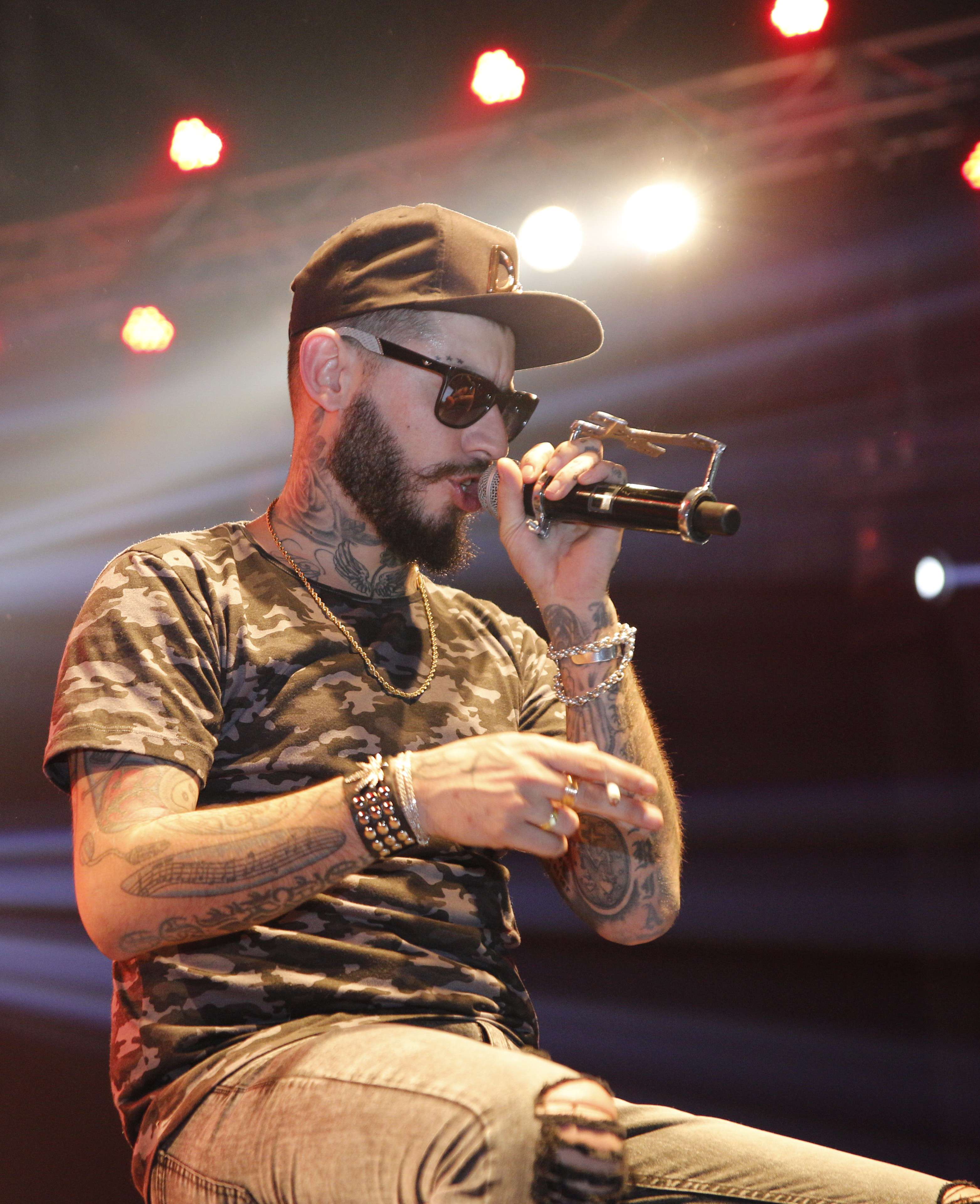 Ulises Bueno repletó la Plaza de la Música. Foto: Nicolás Potenza.