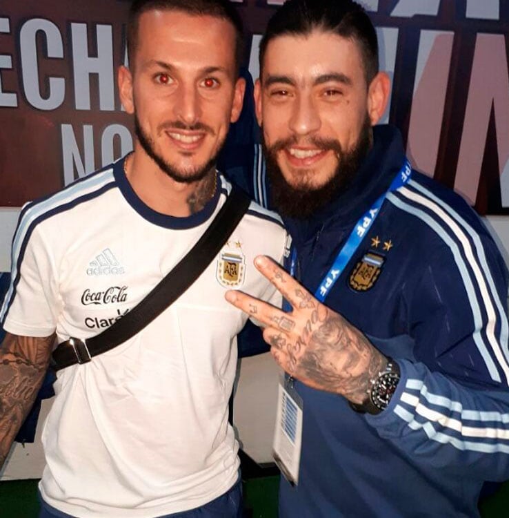 Ulises Bueno y Dario Benedetto