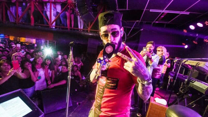 Ulises disfruta de su baile de cada viernes. Foto gentileza: Germán Vignoli