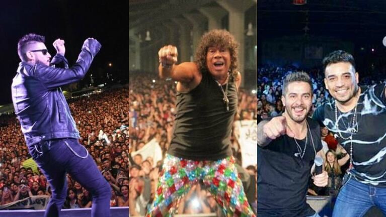 Ulises, La Mona y Dale Q´Va cuartetearon en San Luis