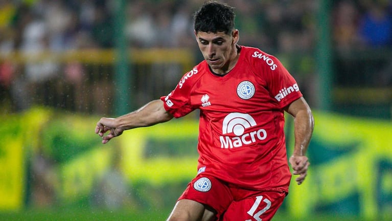 Ulises Sánchez atraviesa un gran presente futbolístico. Foto: Prensa Belgrano.