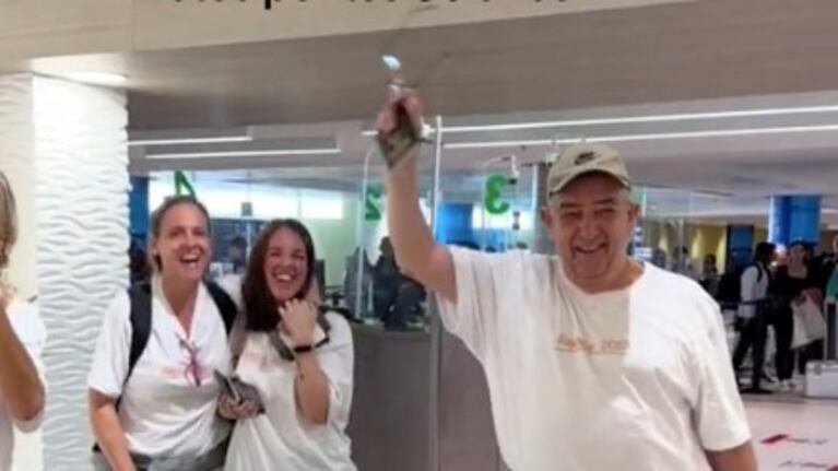 Un abuelo le pagó un viaje a Punta Cana a todos sus nietos por su cumpleaños.
