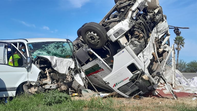 Un accidente dejó el trágico saldo de una pareja muerta en Morteros.