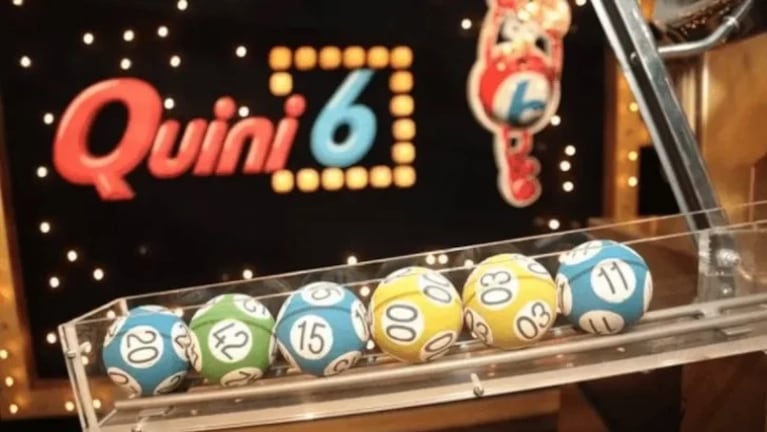 Un apostador ganó una cifra récord en el Quini 6.