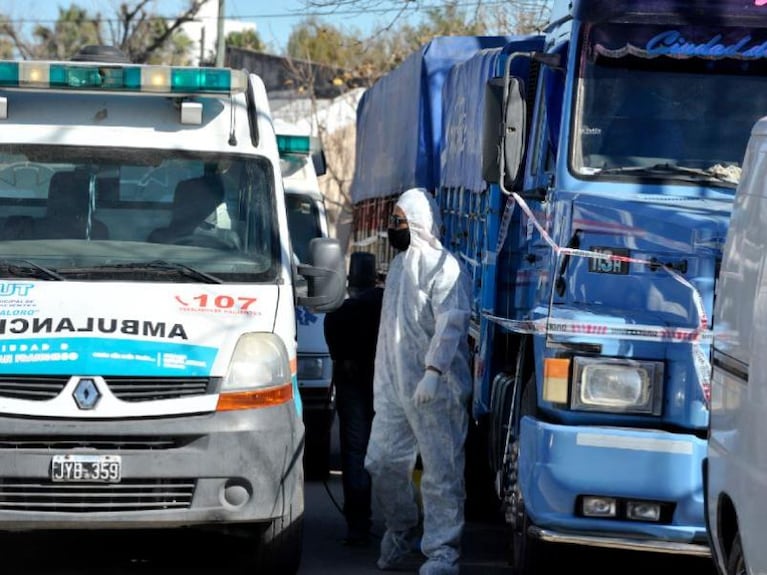 Un camionero de San Francisco dio positivo de coronavirus y bloquearon un barrio