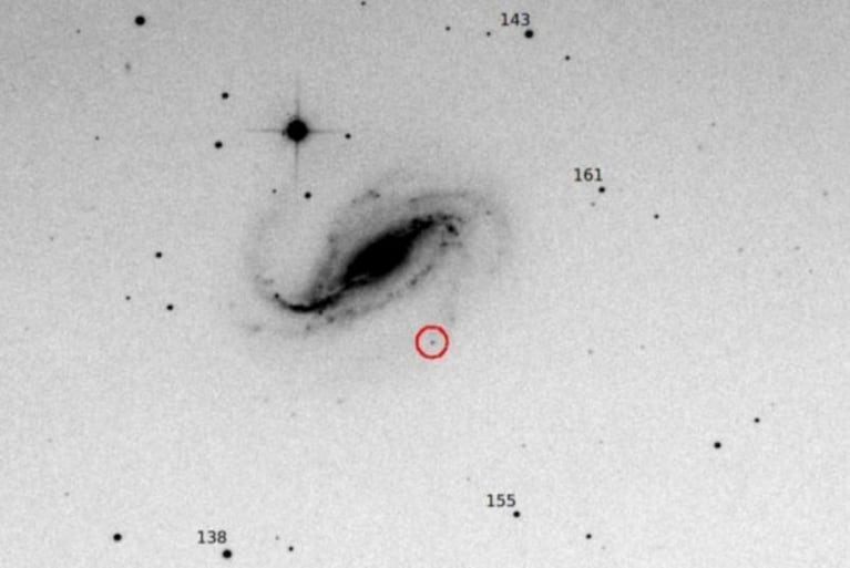 Un cerrajero aficionado a la astronomía captó el nacimiento de una supernova