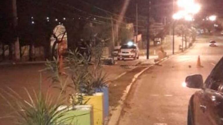 Un chico de 17 años murió en su moto en La Falda.