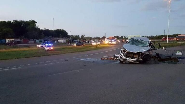 Un choque dejó 9 muertos en Carmen de  Areco