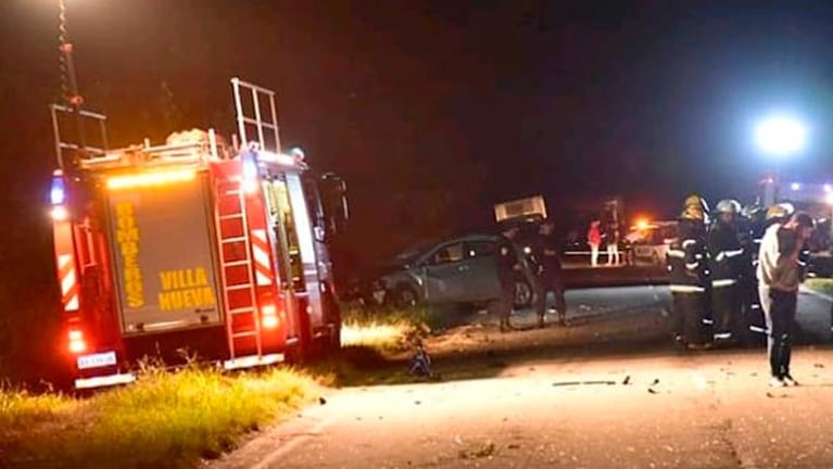 Un choque dejó cinco muertos en la Ruta 4