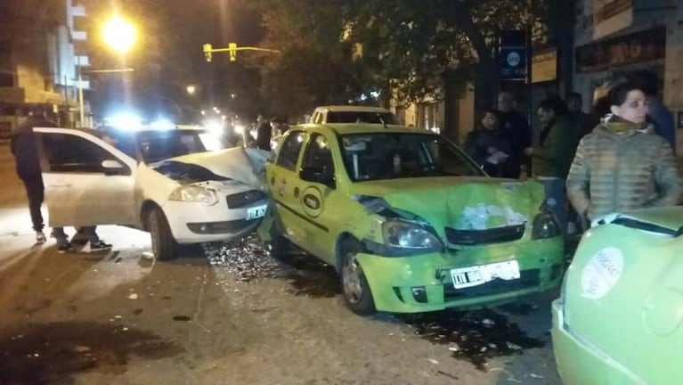 Un choque múltiple dejó varios  heridos en barrio General Paz