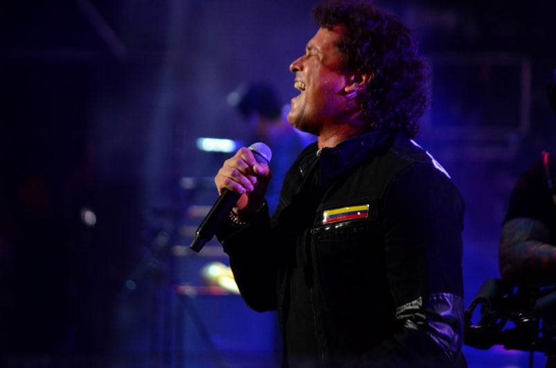 Un cierre de lujo con Carlos Vives, Abel Pintos y Luciano Pereyra. Foto: Francesco Trombetta.