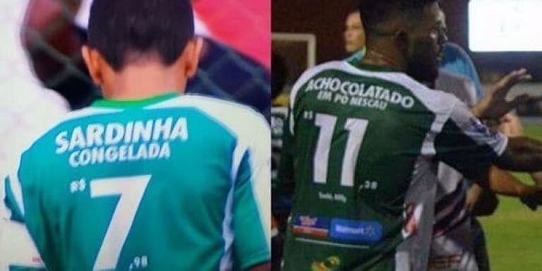 Un club brasileño usó ofertas del supermercado en las camisetas