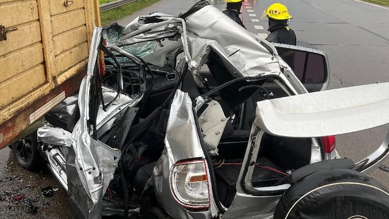 Un cordobés hincha de Belgrano murió en un choque a la altura de Cañada de Gómez.