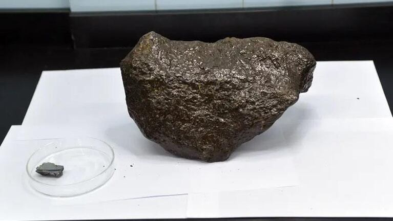 Un cordobés intentó ingresar con un meteorito de contrabando desde Chile