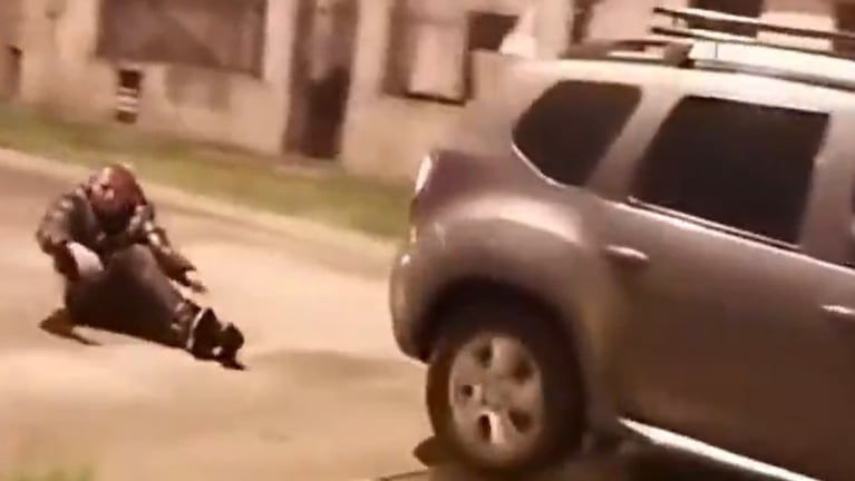 Un delincuente fue atado y arrastrado por una cuadra en San Justo, La Matanza.