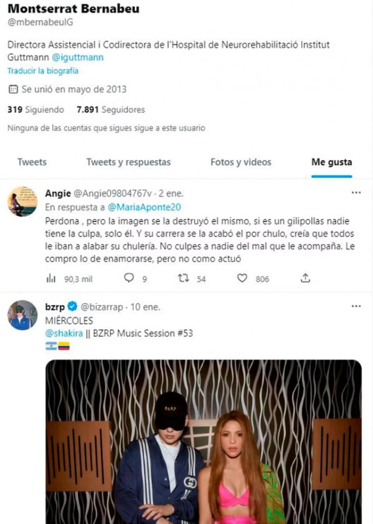 Un detalle reveló que la madre de Piqué se puso del lado de Shakira