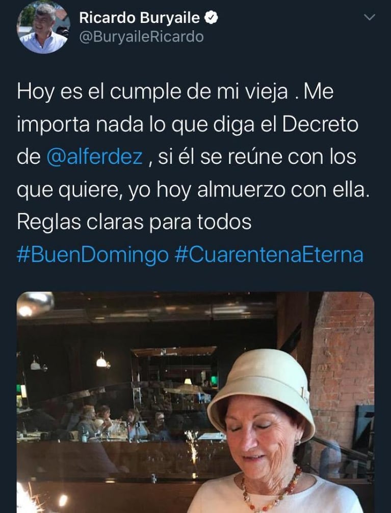 Un diputado de Formosa rompió la cuarentena por el cumpleaños de su mamá y atacó al presidente