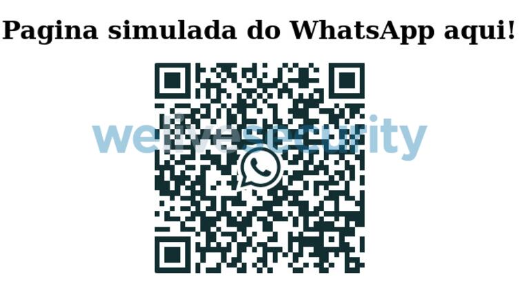 Un ejemplo de los códigos QR falsos.