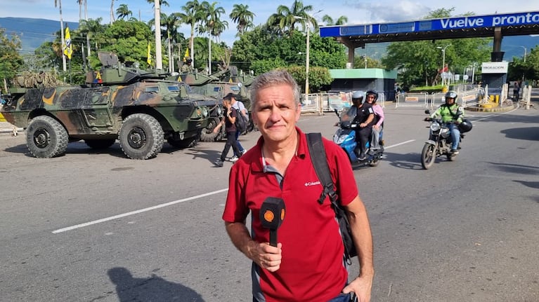 Un equipo de El Doce liderado por Jorge Cuadrado ya se encuentra en la frontera entre Colombia y Venezuela.