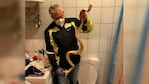 Un experto en reptiles tuvo que ir al lugar para rescatar a la serpiente.