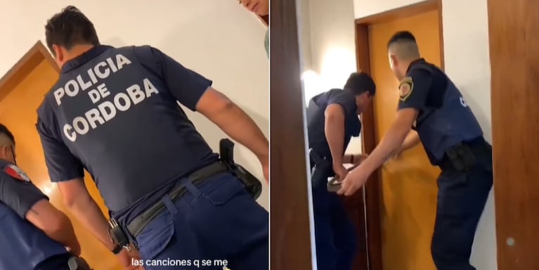 Un familiar quedó encerrado en el baño, llamaron a la Policía y todo se desvirtuó: el viral cordobés