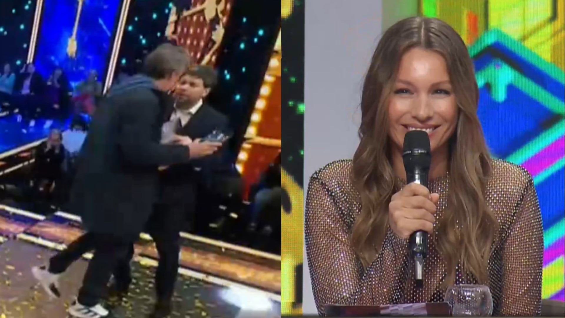 Un fan de Pampita descolocó a Guido en Los 8 Escalones.