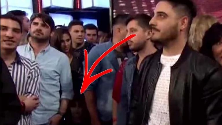 ¿Un fantasma en el estudio de ShowMatch?