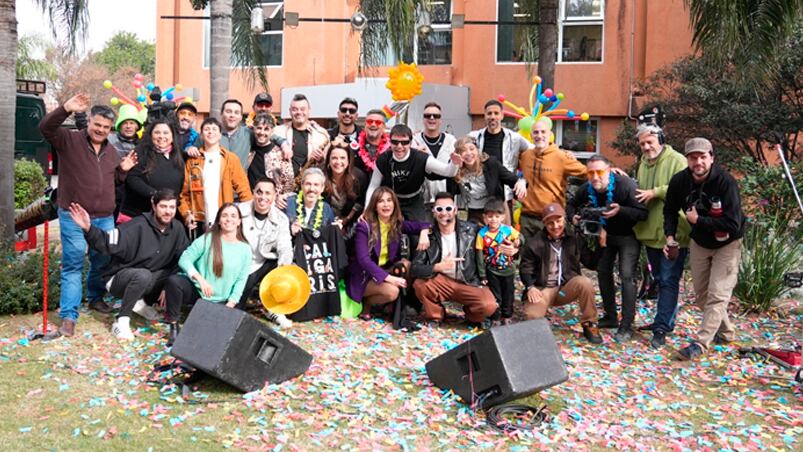 Un festejo a todo trapo en los cuatro años de Seguimos.