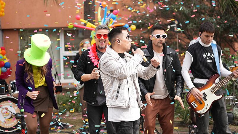 Un festejo a todo trapo en los cuatro años de Seguimos.