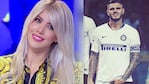 Un fotógrafo retrató a Icardi en pleno calentamiento y Wanda aprovechó. / Foto: Instagram