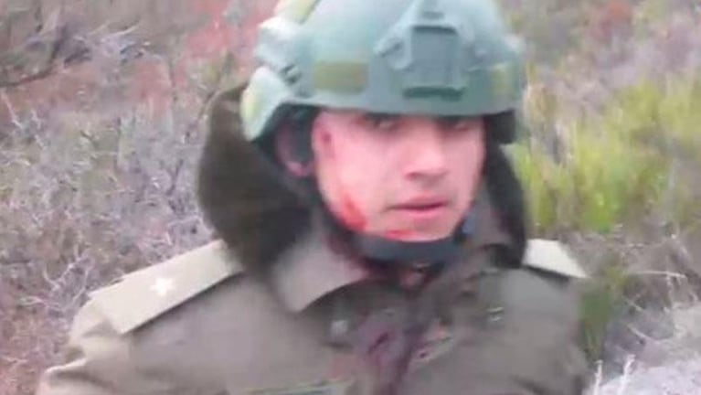 Un gendarme admitió que hirió a un manifestante