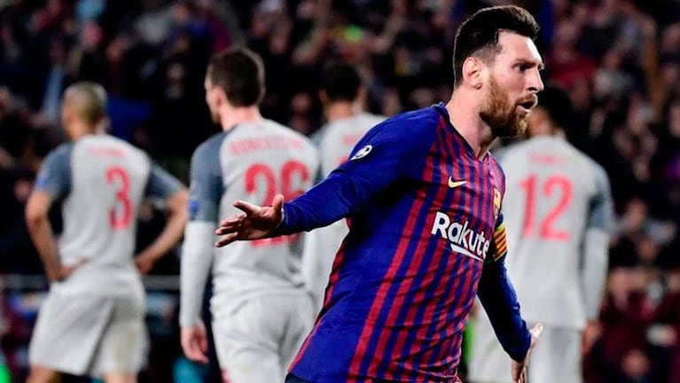 Un gol de Messi fue elegido por la UEFA como el mejor del año