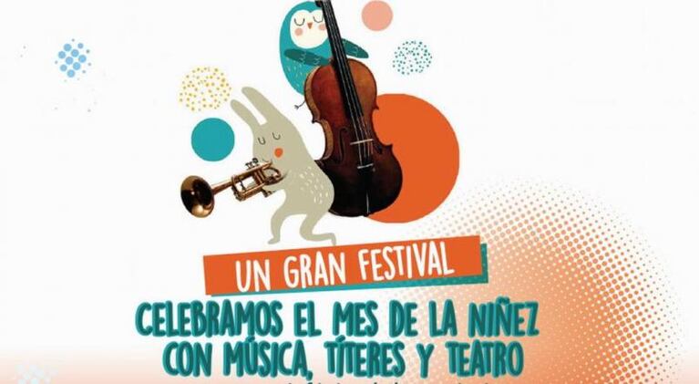 Un gran festival para cerrar el mes de la niñez