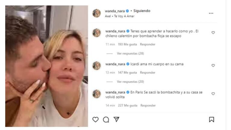 ¿Un hackeo? El durísimo mensaje que publicó Wanda Nara contra la China Suárez