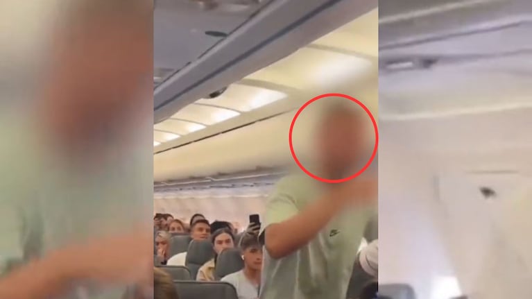 Un hombre alteró el clima del avión y generó tensión entre los pasajeros.