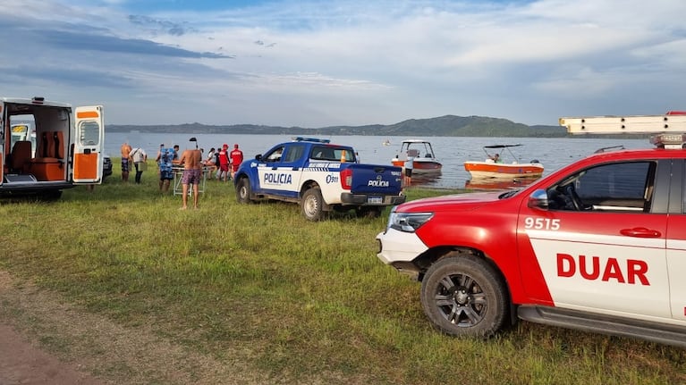 Un hombre murió en el dique Los Molinos: iba en kayak y se descompensó