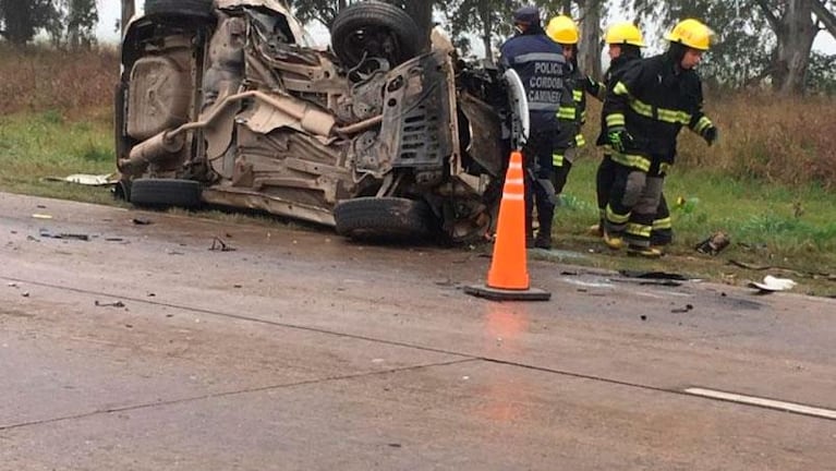 Un hombre murió en un choque frontal cerca de Morteros: hay dos heridos