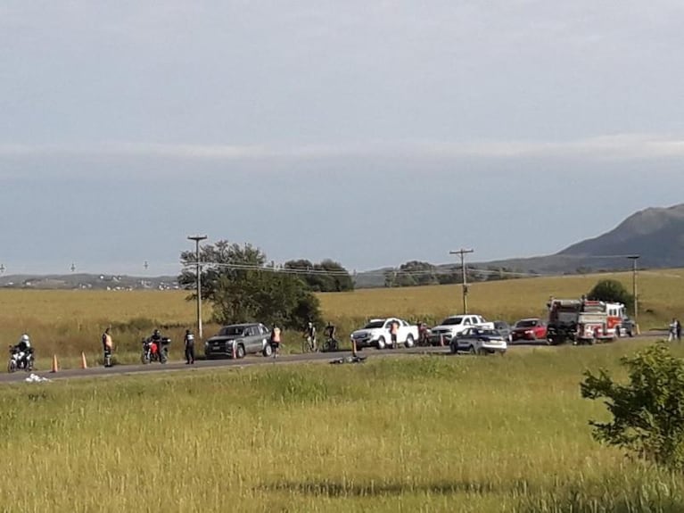 Un hombre murió tras chocar con su moto contra una camioneta en la ruta c45