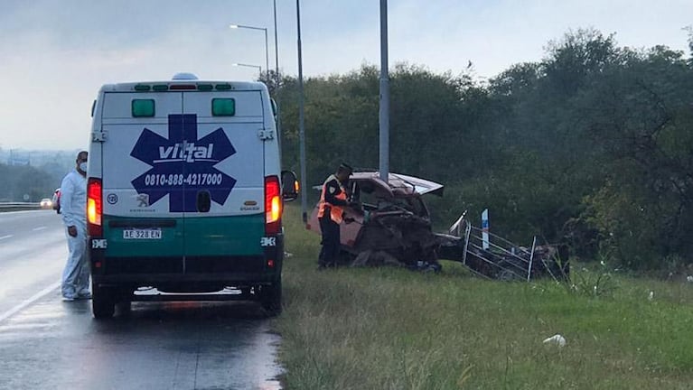 Un hombre murió tras despistar en la Autopista Córdoba Carlos Paz