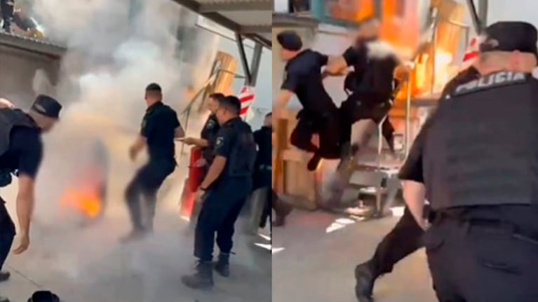 Un hombre se predió fue en Rosario.