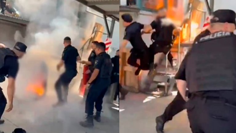 Un hombre se predió fue en Rosario.