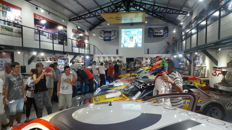 Un homenaje en vida a uno de los mejores deportistas del país. Foto: Agustín Burgi