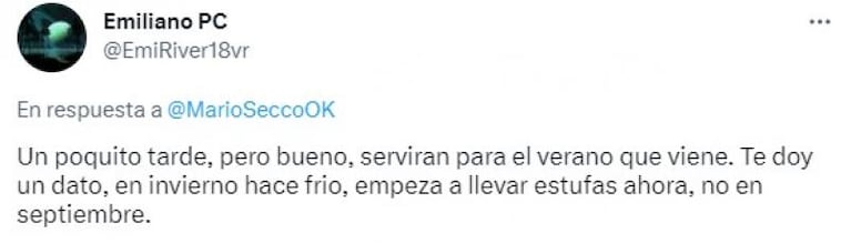 Un intendente instaló ventiladores en escuelas y lo liquidaron en redes