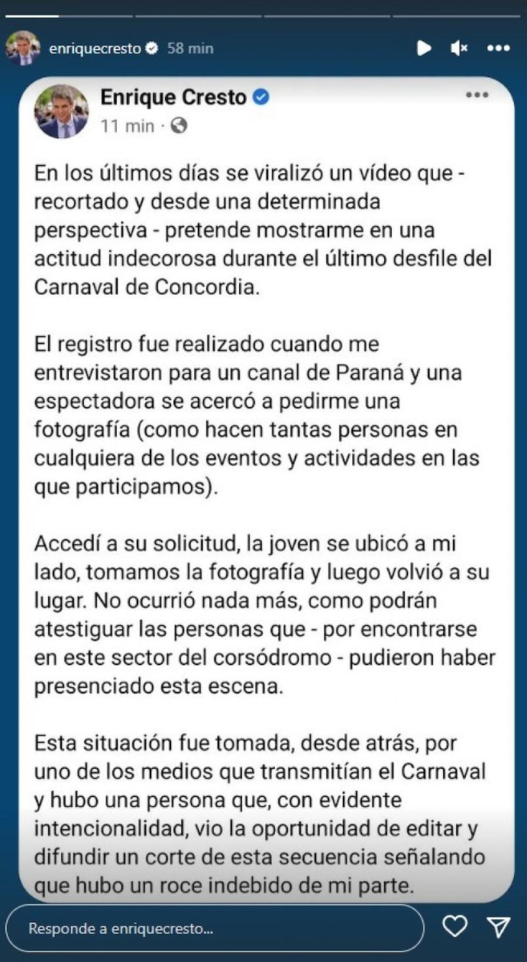 Un intendente le tocó la cola a una mujer y fue escrachado: su llamativa defensa