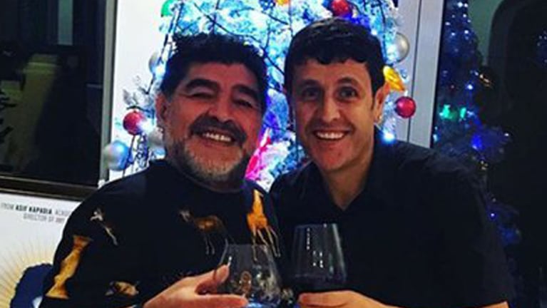 Un íntimo amigo de Diego Maradona. 