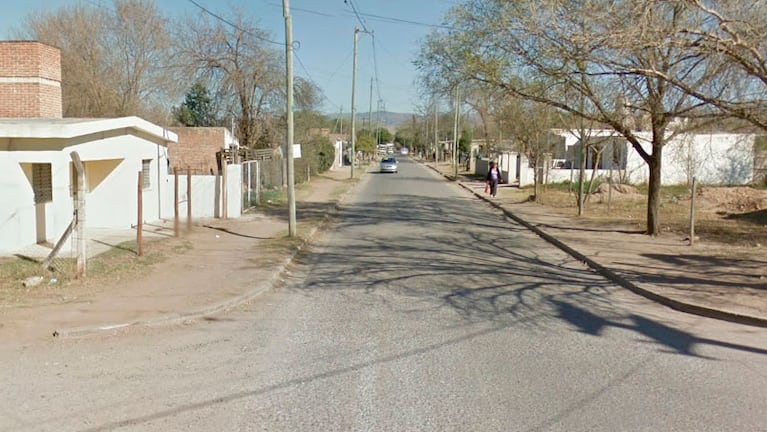 Un joven de 21 años murió en barrio Villa 9 de Julio. Foto: Captura Google Street View.